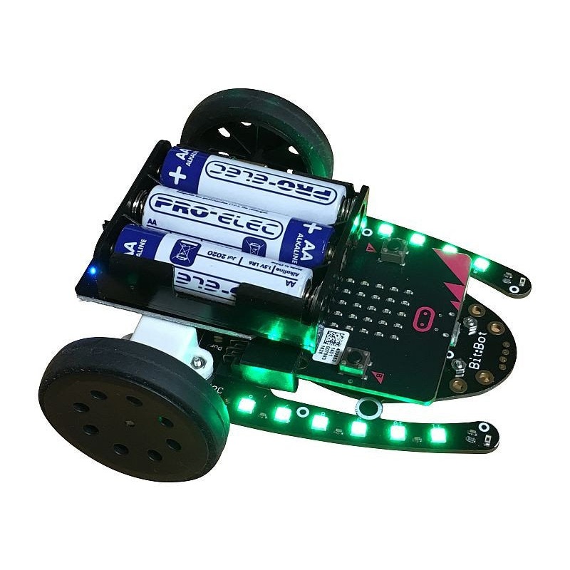 Bit:Bot v1.2 micro:bit Robot + Ultrasonic Sensor