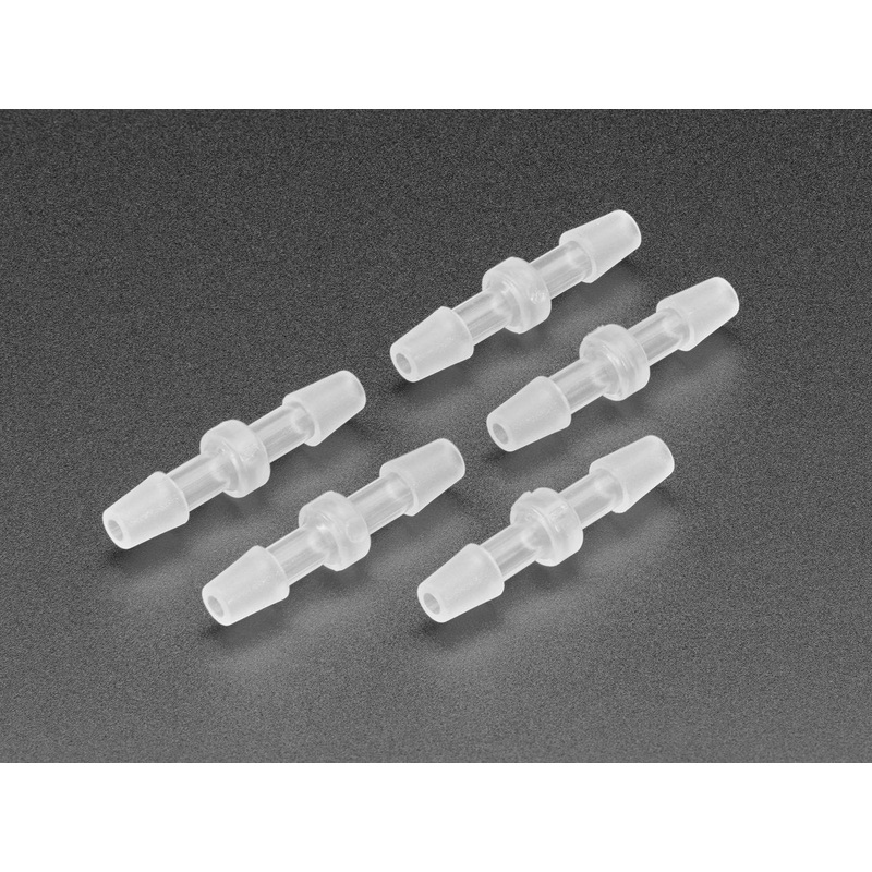 2-Prong Barbed Fitting Connector for Silicone Tubing – 5-pack
