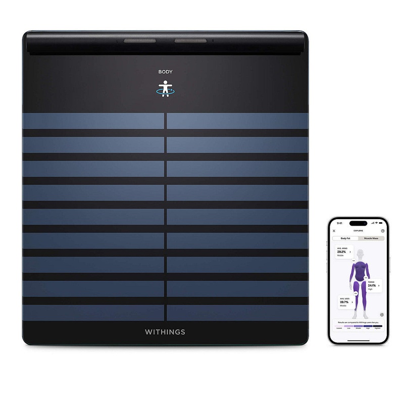 Body Scan Helath Scales – Black