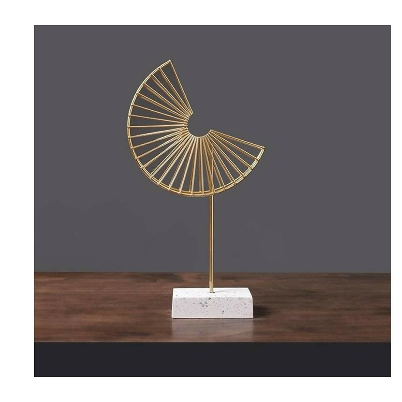 Metal Decorative Showpiece for Home Decor Sculpture Home Decoration , Decorations Living Room, Decorations Handicrafts , metal and marble base , gifts for house warming , office corporate openings wedding gifts .